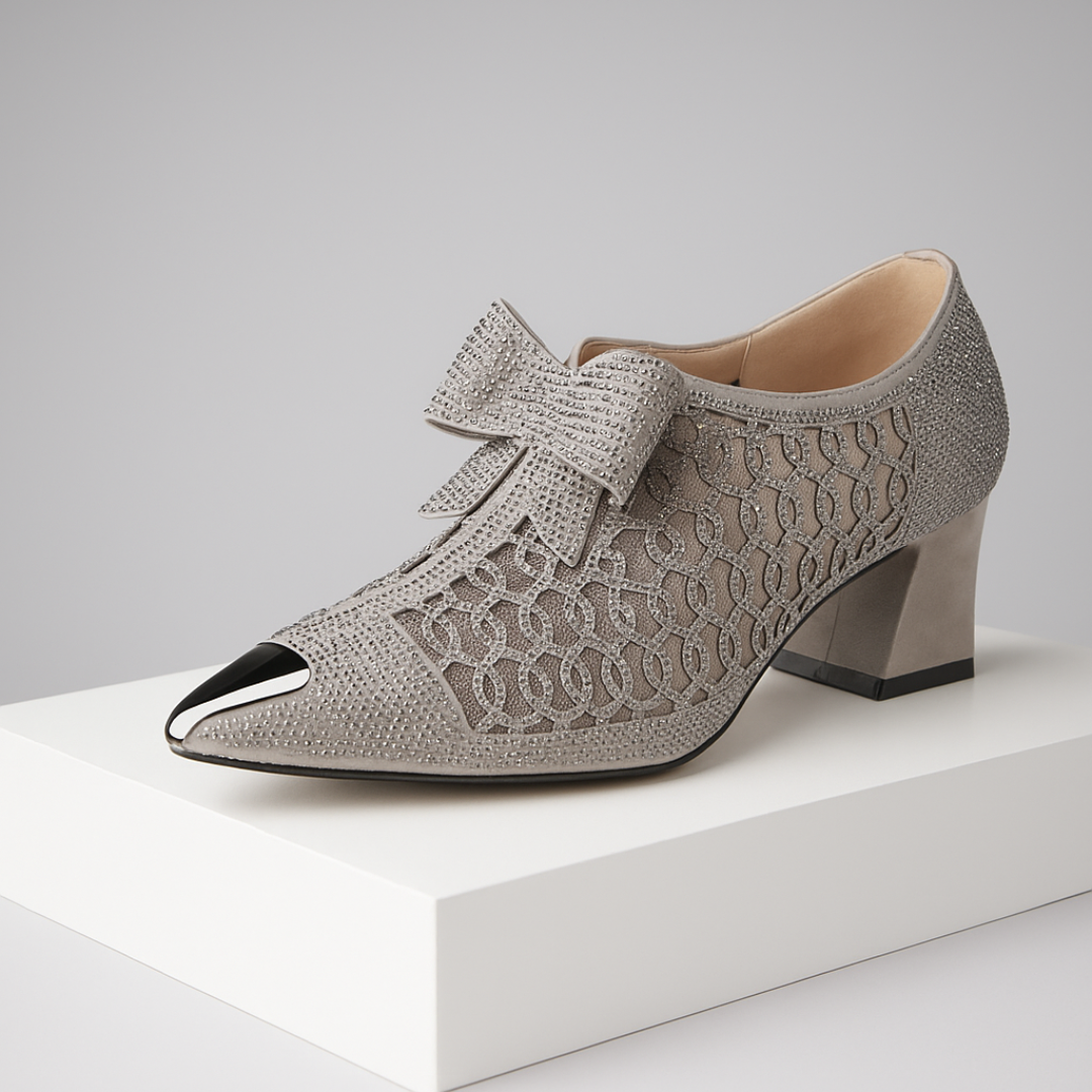 Anne | Statement Sko med Sløyfedetalj