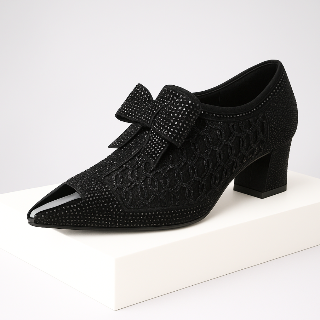 Anne | Statement Sko med Sløyfedetalj