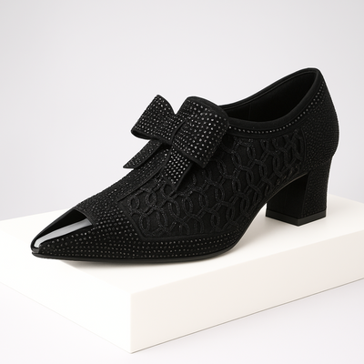 Anne | Statement Sko med Sløyfedetalj